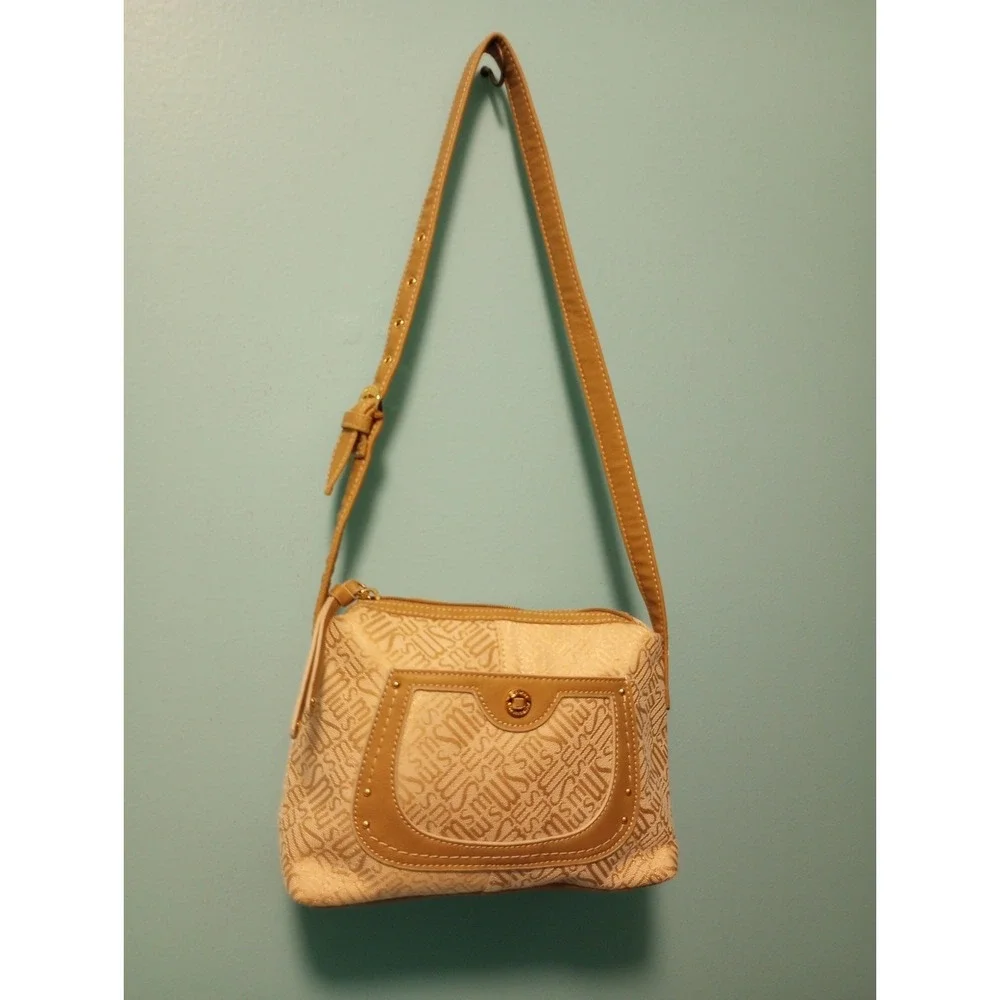 Stone Mountain Tan Shoulder Bag‎ Adjustable strap